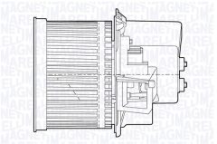 MAGNETI MARELLI 069412654010 — Ventilator habitaclu