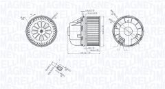 MAGNETI MARELLI 069412729010 — Ventilator habitaclu