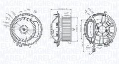 MAGNETI MARELLI 069412777010 — Моторчик печки