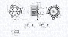 MAGNETI MARELLI 069412779010 — Моторчик печки