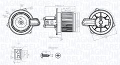 MAGNETI MARELLI 069412781010 — Ventilator habitaclu