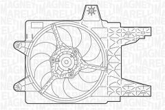 MAGNETI MARELLI 069402281010 — Ventilator radiator motor