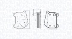 MAGNETI MARELLI 350300001800 — Radiator ulei motor