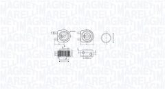 MAGNETI MARELLI 350300001900 — Radiator ulei motor