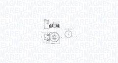 MAGNETI MARELLI 350300002500 — Radiator ulei motor