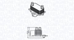 MAGNETI MARELLI 350300004700 — Radiator ulei motor