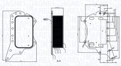 MAGNETI MARELLI 350300005900 — Масляный радиатор