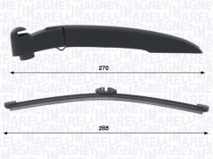 MAGNETI MARELLI 000723180469 — Set brațe ștergătoare