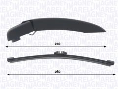 MAGNETI MARELLI 000723180470 — Set brațe ștergătoare